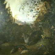 Matthias Withoos, Otter in a Landscape